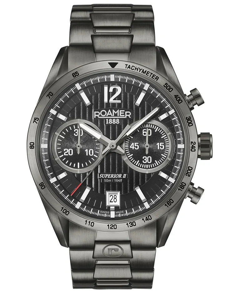 ROAMER SUPERIOR CHRONO II - 510902 45 54 50 Luxury Watch For Men