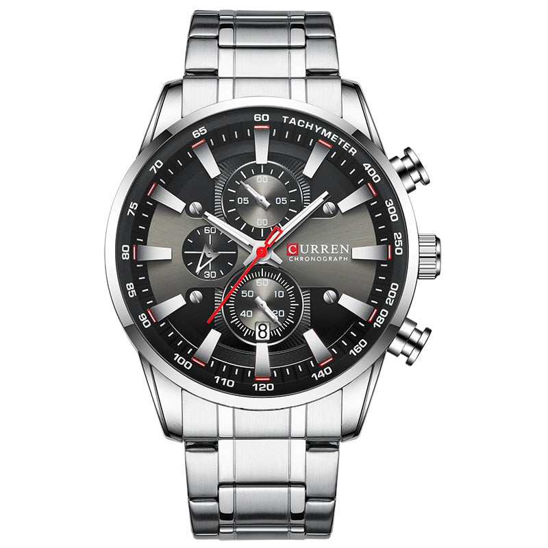 New Watches for Men Top Luxury Brand Quartz Men Watch Sport Waterproof Wrist Watches Chronograph Date Relogio Masculino