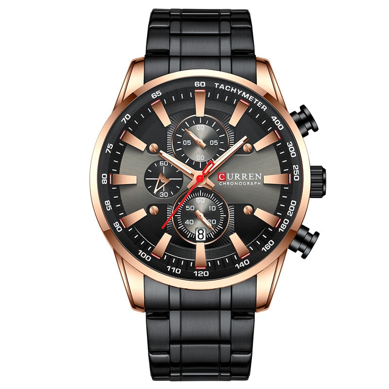 New Watches for Men Top Luxury Brand Quartz Men Watch Sport Waterproof Wrist Watches Chronograph Date Relogio Masculino