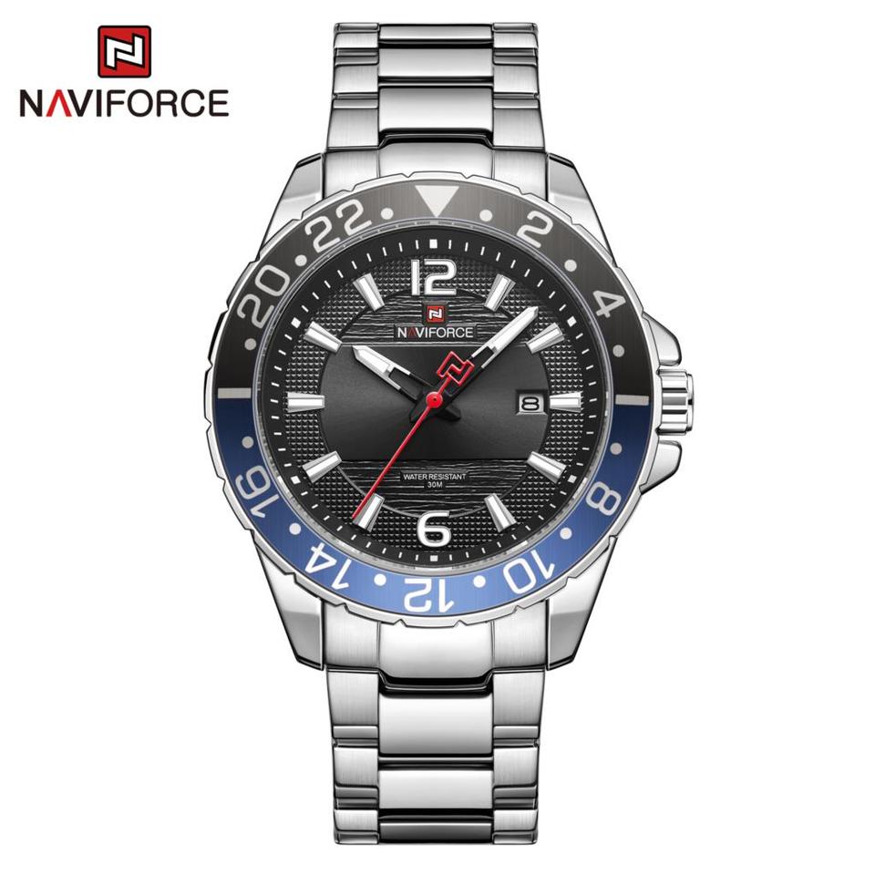 Top Brand Man Quartz Wristwatch Luxury Gold Watch Business Classic Stainless Steel Calendar Clock Waterproof