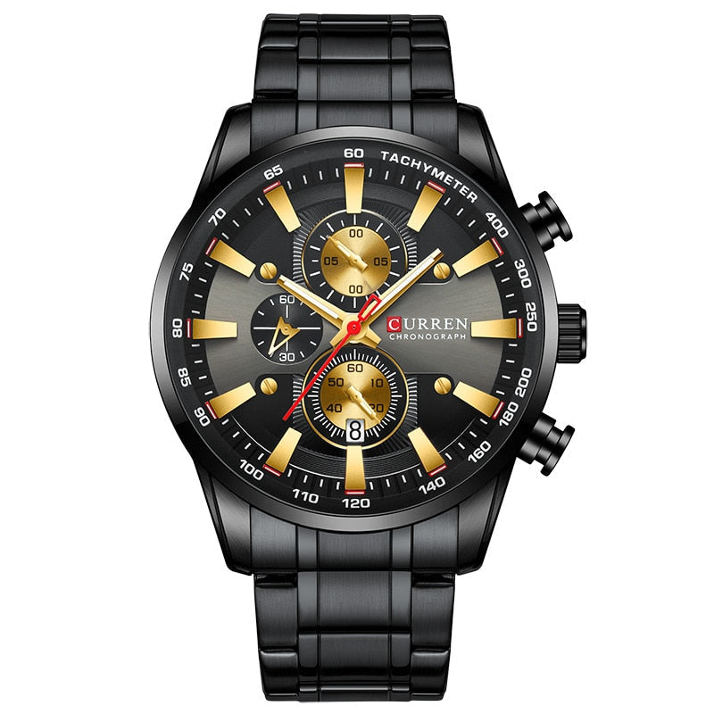 New Watches for Men Top Luxury Brand Quartz Men Watch Sport Waterproof Wrist Watches Chronograph Date Relogio Masculino