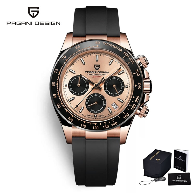 Men Watches Quartz Business Watch Men Watches Top Brand Luxury Watch Men Chronograph VK63 Reloj Hombre