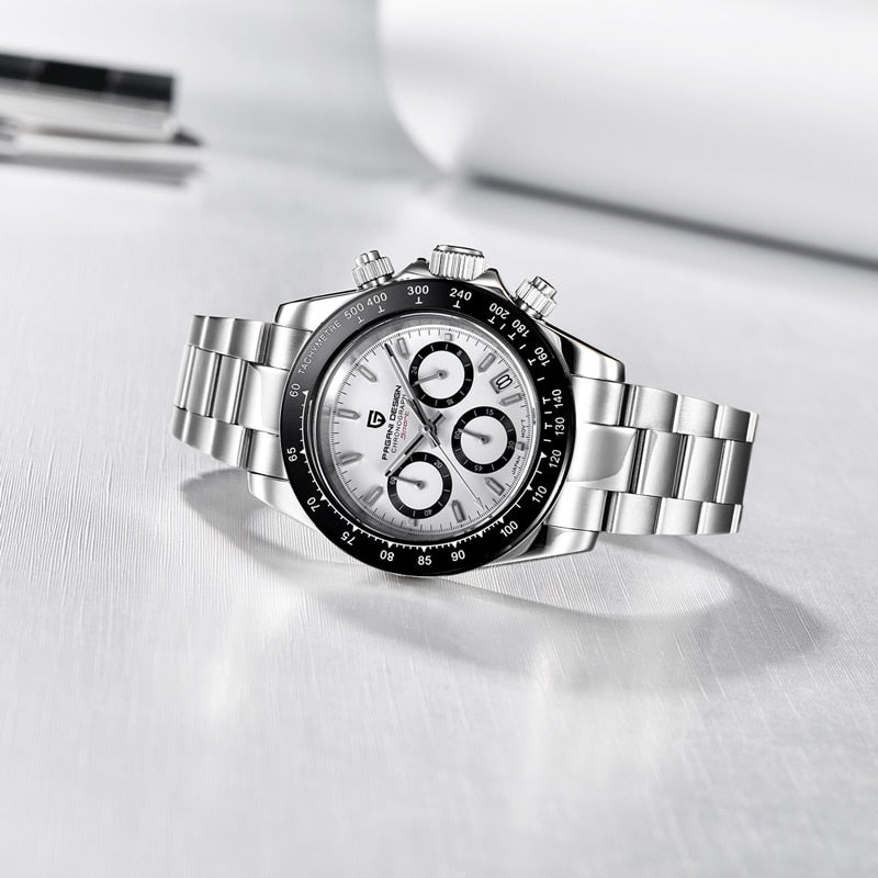 Men Watches Quartz Business Watch Men Watches Top Brand Luxury Watch Men Chronograph VK63 Reloj Hombre