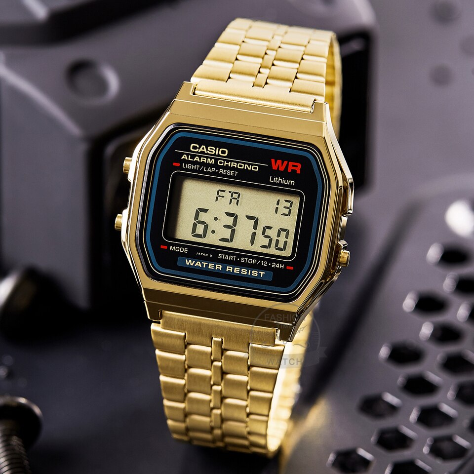 Casio watch gold watch men set brand luxury LED digital Waterproof Quartz men watch Sport military Wrist Watch