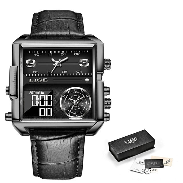 Men Quartz Digital Watch Creative Sport Watches Male Waterproof Wristwatch Montre Homme Clock Relogio Masculino