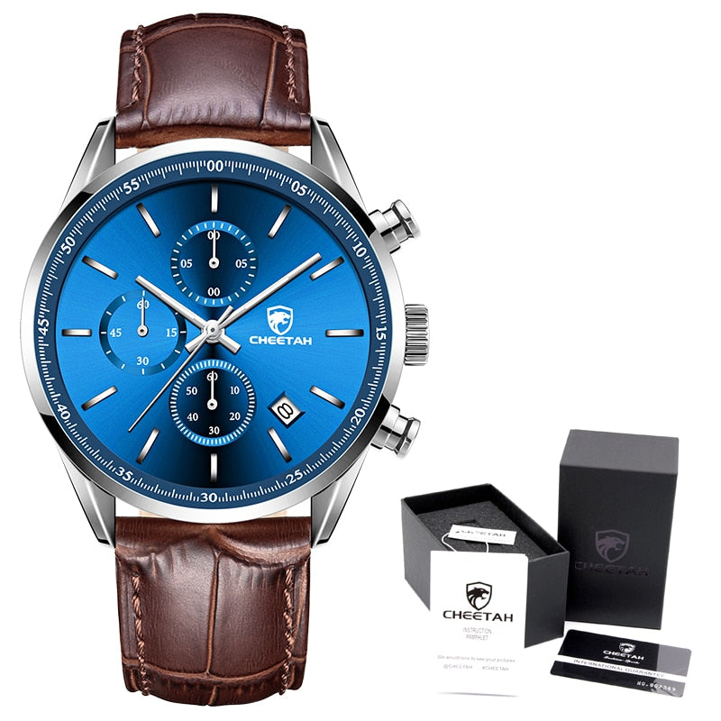 Men Top Brand Luxury Fashion Business Quartz Men Wristwatch Stainless Steel Waterproof Sports Clock L S BE With Box