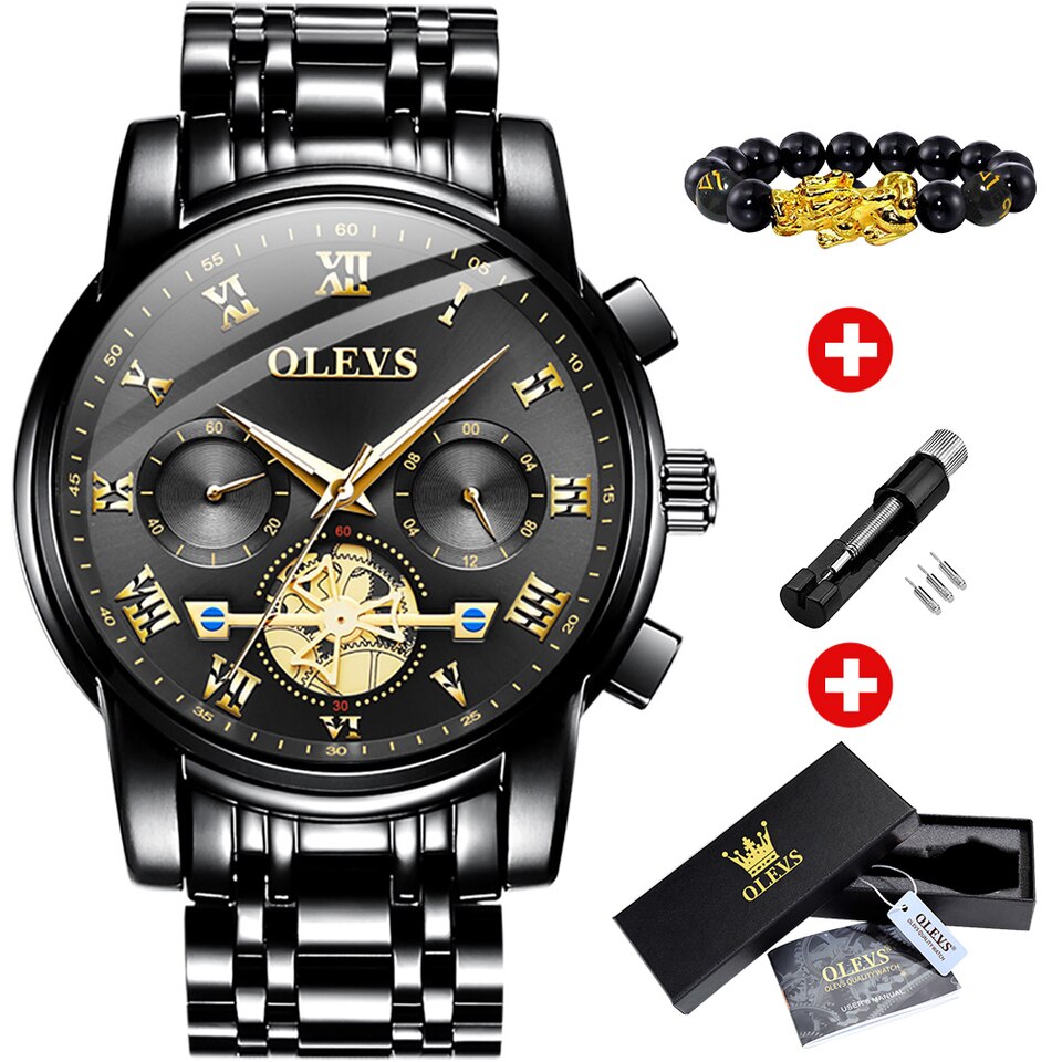 Top Brand Men Watches Classic Roman Scale Dial Luxury Wrist Watch for Man Original Quartz Waterproof Luminous Male reloj