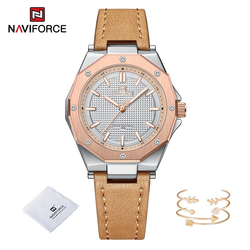 Minimalist Design Sports Watch for Women Casual Quartz Ladies Leather Wrist Watches Polygon Case Female Clock