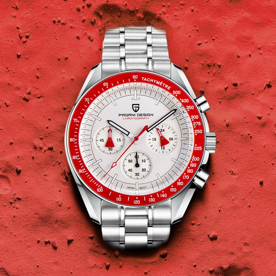 PAGANI DESIGN AK Project Men Watches Luxury Quartz Watch For Men Sapphire Bezel New speed Chronograph Automatic Date Watch