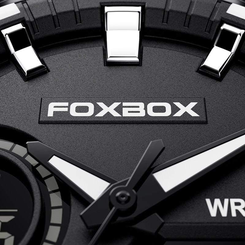 New Dual display Watches For Men Casual Sports Chronograph Quartz Big Dial Wrist Watch Silicone Waterproof Digital Clock