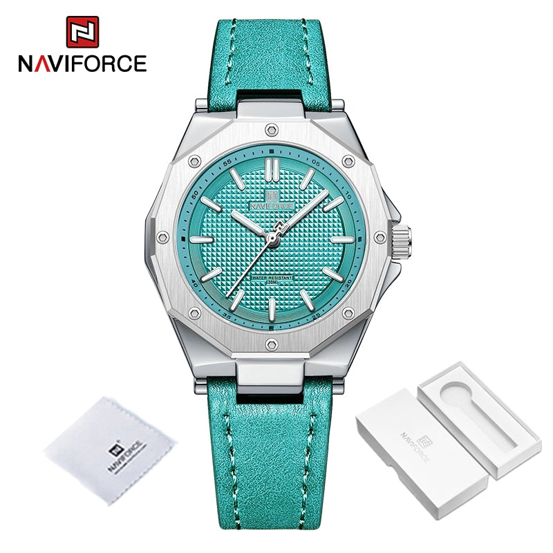 Minimalist Design Sports Watch for Women Casual Quartz Ladies Leather Wrist Watches Polygon Case Female Clock SBEBE-BOX, China
