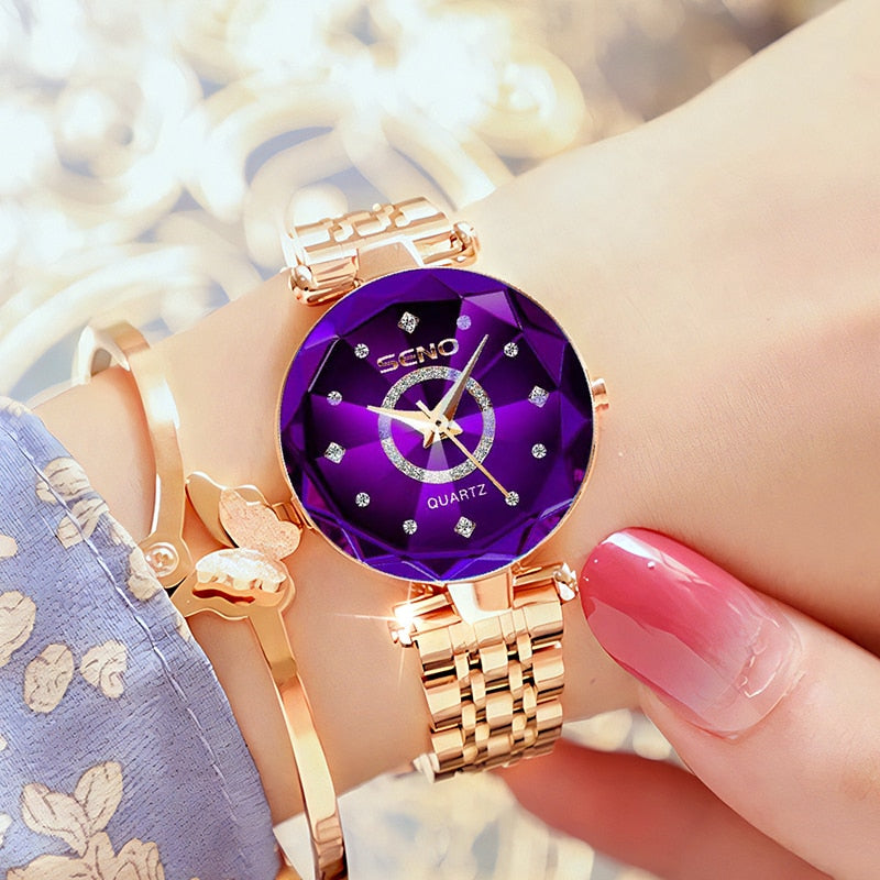 Fashion Ultra Thin Women Quartz Watch Ladies Wrist Watch Luxury Brand Female Clock Steel Watches for Relogio Feminino
