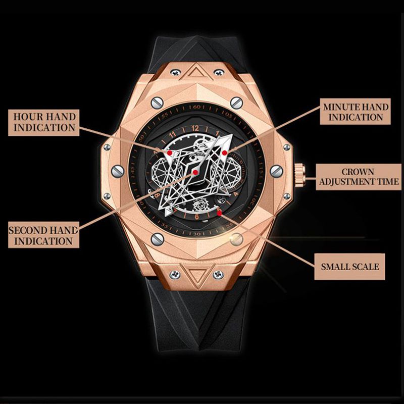 Men Watch Top Brand Luxury Sports Waterproof Quartz Clock Stainless Steel Business Leather Male Mens Watches Relogio Masculino