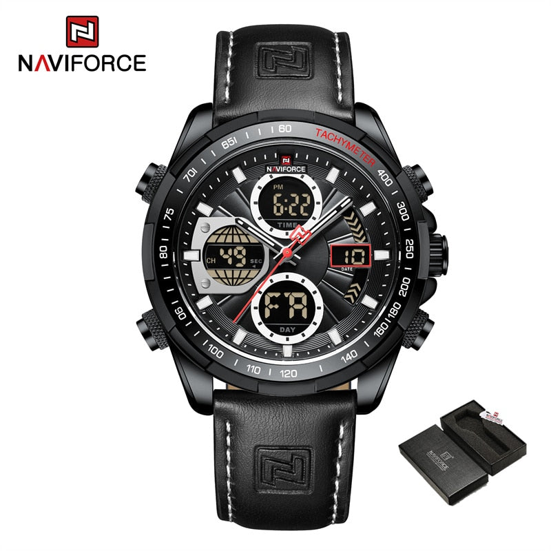 New Military Watches for Men Luxury Original Sports Chronograph Watch Waterproof Quartz WristWatch Clock Gift