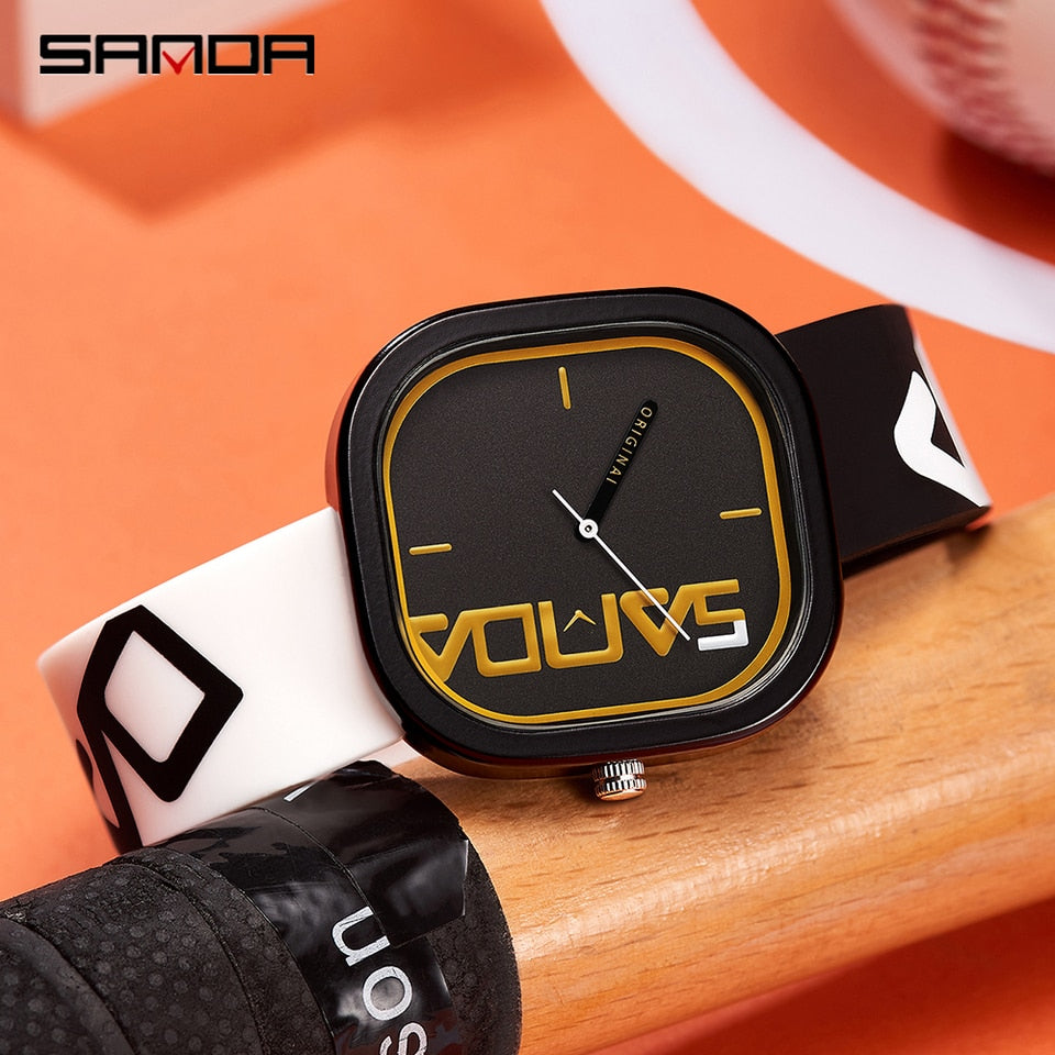 New Fashion Sports Brand Quartz Watch Women Casual Silicone Women Watches