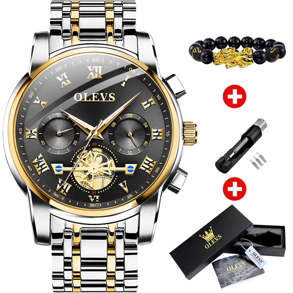 Top Brand Men Watches Classic Roman Scale Dial Luxury Wrist Watch for Man Original Quartz Waterproof Luminous Male reloj