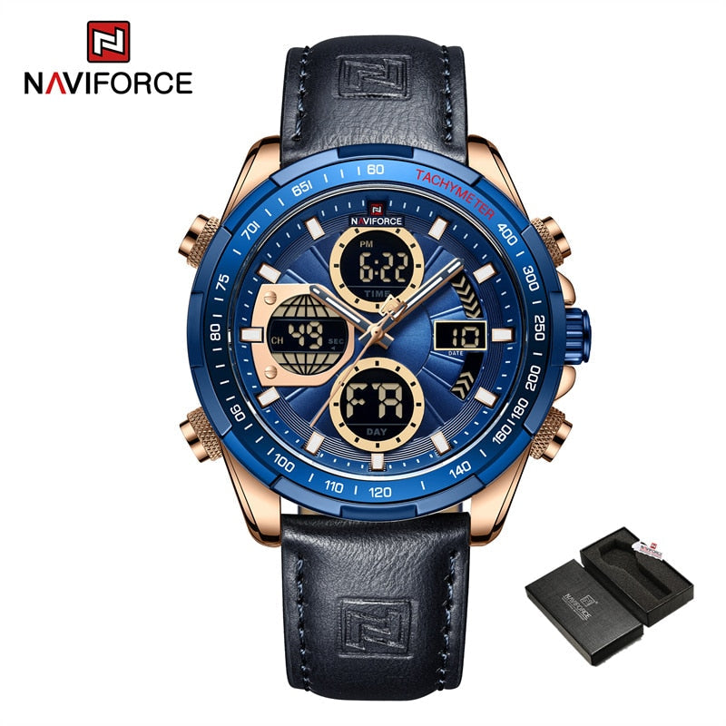 New Military Watches for Men Luxury Original Sports Chronograph Watch Waterproof Quartz WristWatch Clock Gift