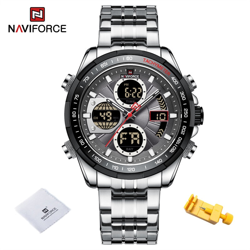 New Military Watches for Men Luxury Original Sports Chronograph Watch Waterproof Quartz WristWatch Clock Gift SBGY