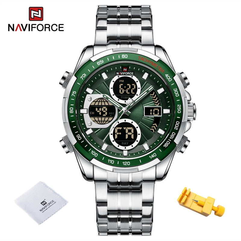 New Military Watches for Men Luxury Original Sports Chronograph Watch Waterproof Quartz WristWatch Clock Gift SSGN