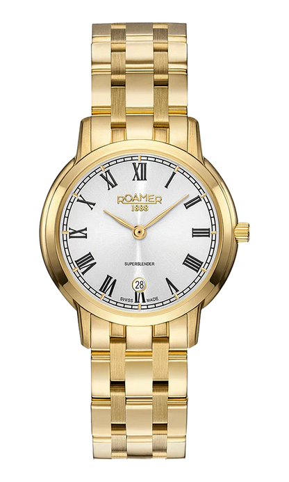 ROAMER SUPERSLENDER LADIES 515811 48 22 50 LUXURY WATCH FOR WOMEN