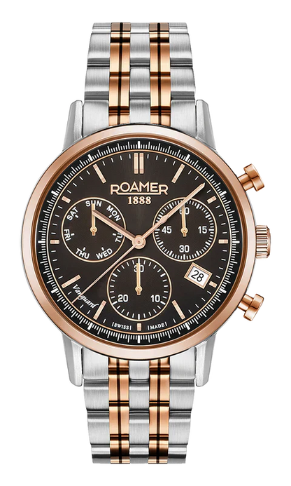 ROAMER - VANGUARD CHRONO II 975819 49 55 90 Luxury Watch For Men