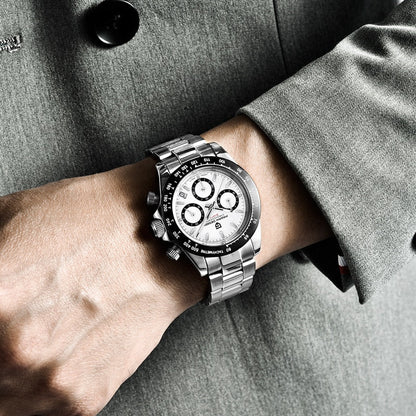 Men Watches Quartz Business Watch Men Watches Top Brand Luxury Watch Men Chronograph VK63 Reloj Hombre