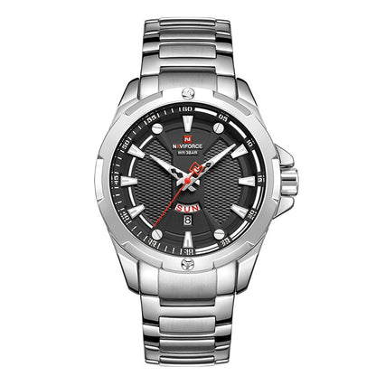 Men Watches Analog Watch Men Stainless Steel Waterproof Quartz Wristwatch Date Relogio Masculino