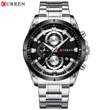 Gold Watches Men Luxury Top Brand CURREN Quartz Wristwatch Fashion Sport and Causal Business Watch Male Clock Reloj Hombres
