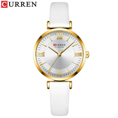 Women Quartz Leather Wristwatches Fashionable Classic Clock Montre femme
