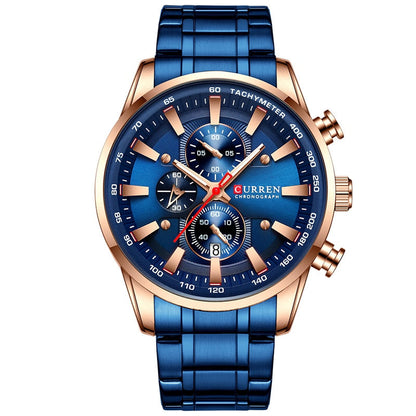 New Watches for Men Top Luxury Brand Quartz Men Watch Sport Waterproof Wrist Watches Chronograph Date Relogio Masculino