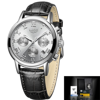 New Fashion Women Watches LIGE Top Brand Ladies Luxury Creative Steel Women Bracelet Watches Female Quartz Waterproof Watch Gift L silver white, China