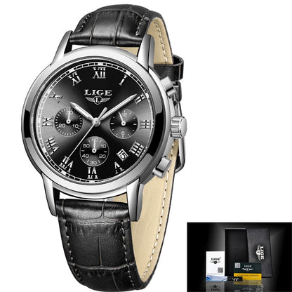 New Fashion Women Watches LIGE Top Brand Ladies Luxury Creative Steel Women Bracelet Watches Female Quartz Waterproof Watch Gift