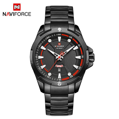 Luxury Gold Watch Men New Military Sport Quartz Wristwatch Casual Clock Stainless Steel Waterproof Watches