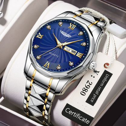 Role Watch Men Quartz Men Watches Top Luxury Brand Watch Man Gold Stainless Steel Relogio Masculino Waterproof