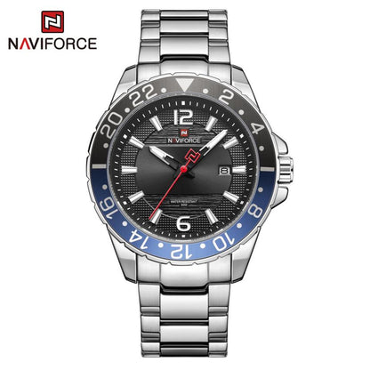 Top Brand Man Quartz Wristwatch Luxury Gold Watch Business Classic Stainless Steel Calendar Clock Waterproof