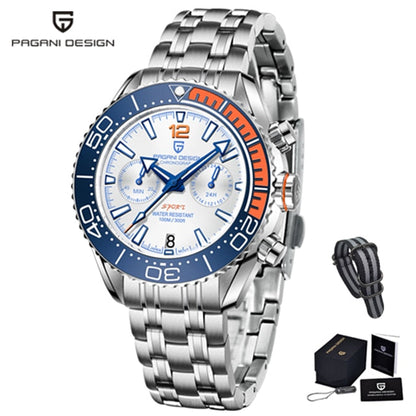 New Diver Watch Men 10Bar Waterproof Date Clock Sport Watches Top Brand Mens Quartz Wrist watch Relogio Masculino