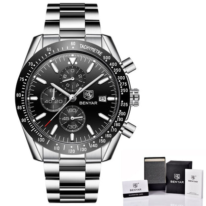 Men Watches Brand Luxury Silicone Strap Waterproof Sport Quartz Chronograph Military Watch Men Clock Relogio Masculino