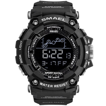 New Men Watch Military Waterproof Sport WristWatch Digital Stopwatches For Men 1802 Military Electronic Watches Male Clock