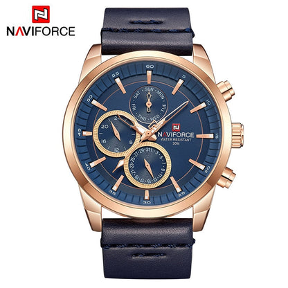 Men Watches Top Brand Luxury Waterproof 24 hour Date Quartz Watch Man Fashion Leather Sport Wrist Watch Men Clock
