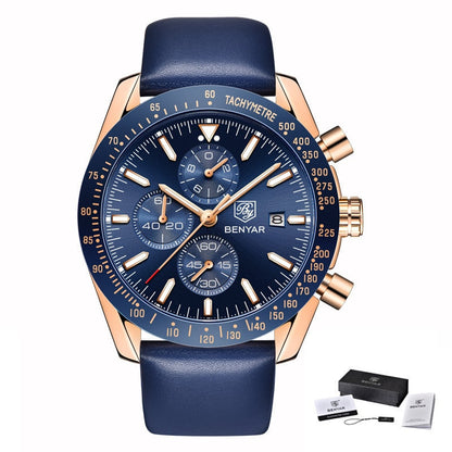 Men Watches Brand Luxury Silicone Strap Waterproof Sport Quartz Chronograph Military Watch Men Clock Relogio Masculino L Blue Gold Blue B