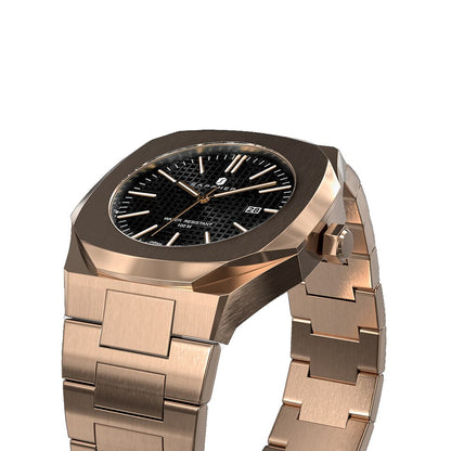 Men Watch 100M Waterproof Stainless Steel Quartz Movement Casual Business Style Wristwatch Luxury Elegant