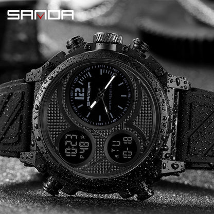 Display Quartz Watch for Men LED Sport Digital Watches 50m Waterproof Electronic Wristwatch Alarm Clock Relogio