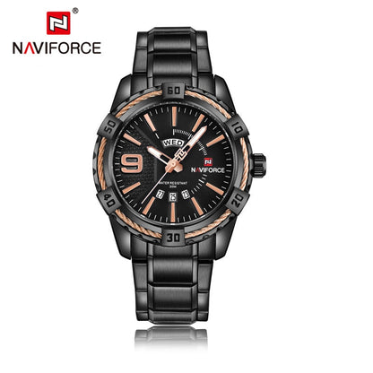 New Men WristWatch Fashion Quartz Classic Watches For Men Waterproof Business Steel Band Clock Man