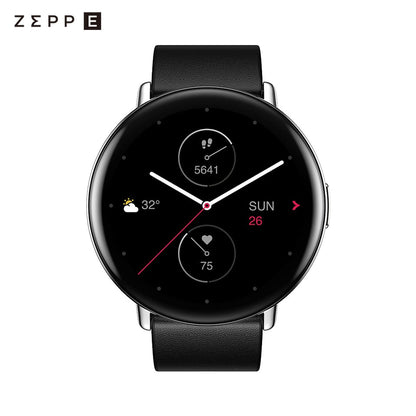 New Circle Smartwatch 7 Days Battery 5ATM Water Resistant Smart Notification Sleep Quality Monitoring Smart Watch PolarNightBlack