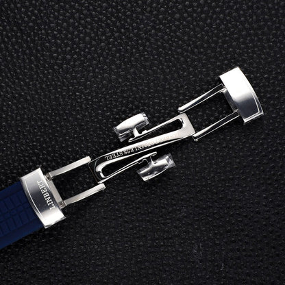 Patek Red Men Watch Top Luxury Brand Relógio Mecânico Sapphire Waterproof Mechanical Watch Men's Fashion Sports 316 Steel