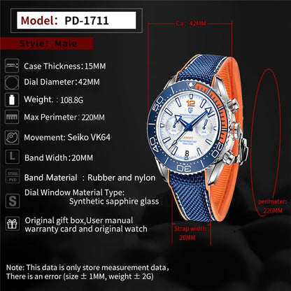 New Diver Watch Men 10Bar Waterproof Date Clock Sport Watches Top Brand Mens Quartz Wrist watch Relogio Masculino