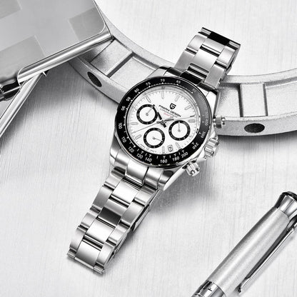 Men Watches Quartz Business Watch Men Watches Top Brand Luxury Watch Men Chronograph VK63 Reloj Hombre
