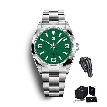 New NH35 Men Mechanical Watch AR Sapphire Glass Automatic Watch For Men Stainless Steel Sports Waterproof Watches