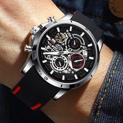 Men Watches Casual Luxury Sport Waterproof Quartz Watch Chronograph Military Watch Men Clock