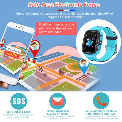 Children SIM Card Anti lost Watches Call for Kids Smart Watch Boys Girls GPS Waterproof Smartwatch Clock Location Tracker Child